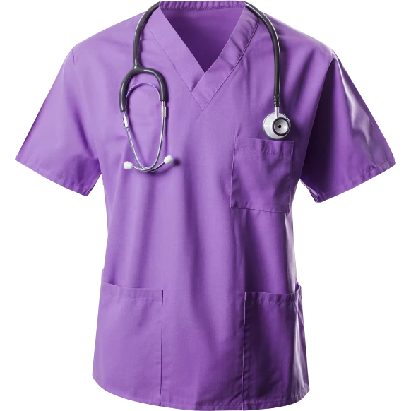 Scrub roxo